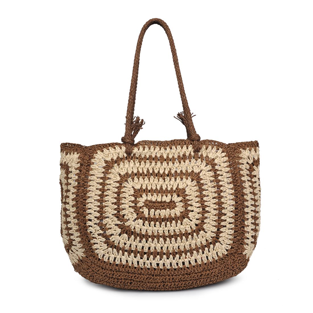 Product Image of Moda Luxe Isla Tote 842017137665 View 7 | Brown Natural