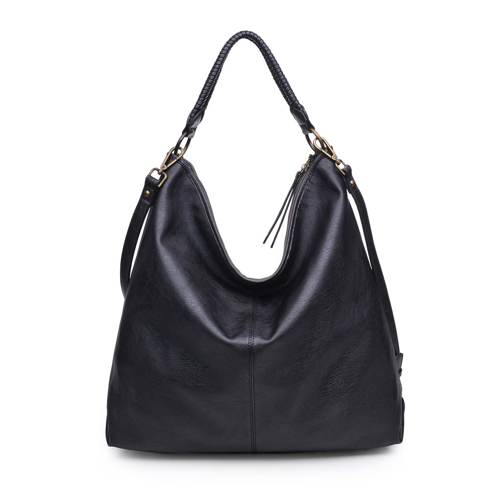 Product Image of Product Image of Moda Luxe Allison Hobo 842017119258 View 3 | Black