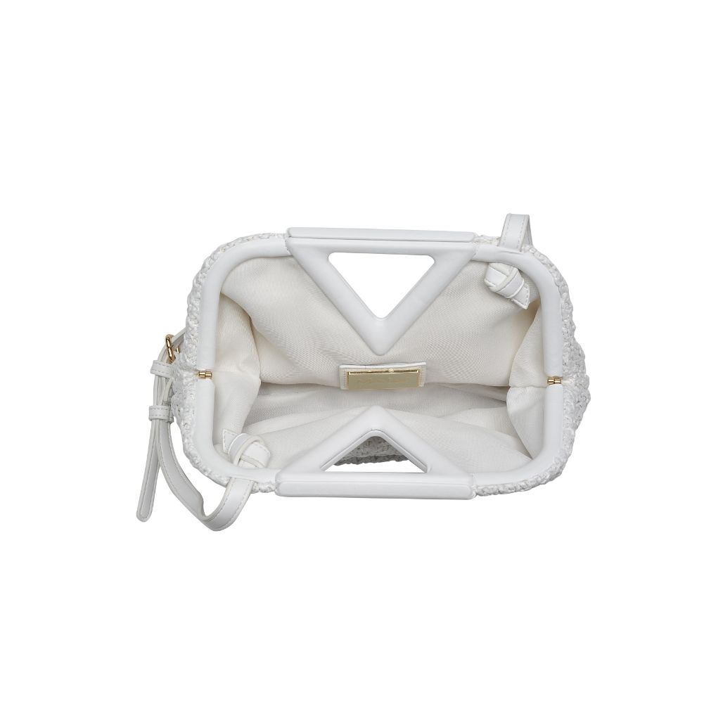 Product Image of Moda Luxe Kaylin Crossbody 842017129295 View 8 | White