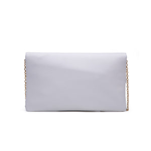 Product Image of Product Image of Moda Luxe Candice Clutch 842017120360 View 3 | White