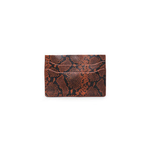 Product Image of Moda Luxe Cheeky Card Holder 842017124382 View 5 | Chocolate Multi