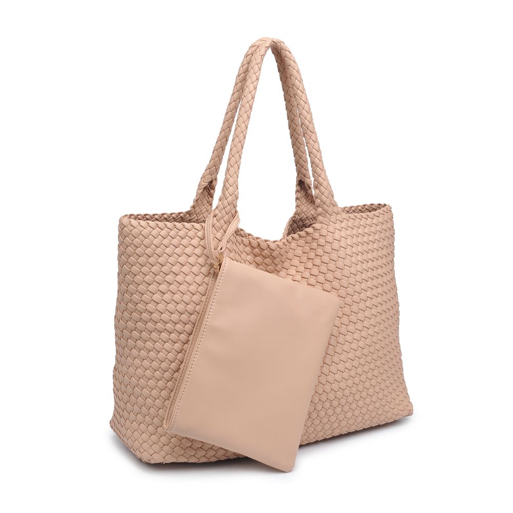 Product Image of Moda Luxe Solana Tote 842017132165 View 6 | Natural