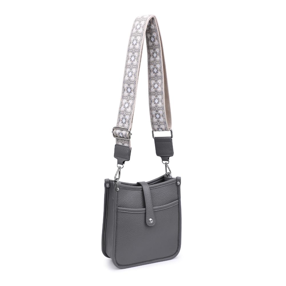 Product Image of Moda Luxe Ashley Crossbody 842017136002 View 6 | Grey