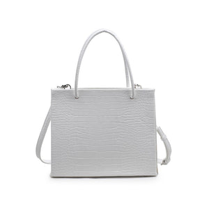 Product Image of Moda Luxe Pierce Mini Tote 842017125075 View 7 | White