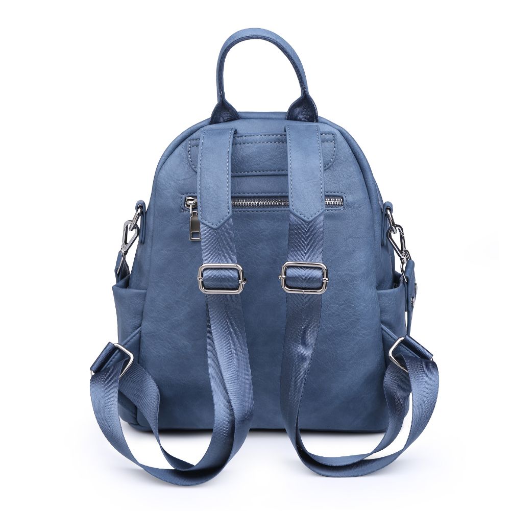 Product Image of Moda Luxe Bowie Backpack 842017120506 View 7 | Denim