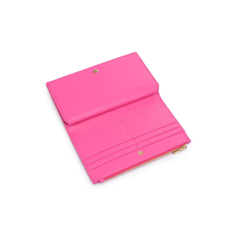 Product Image of Moda Luxe Thalia Wallet 842017132356 View 8 | Hot Pink