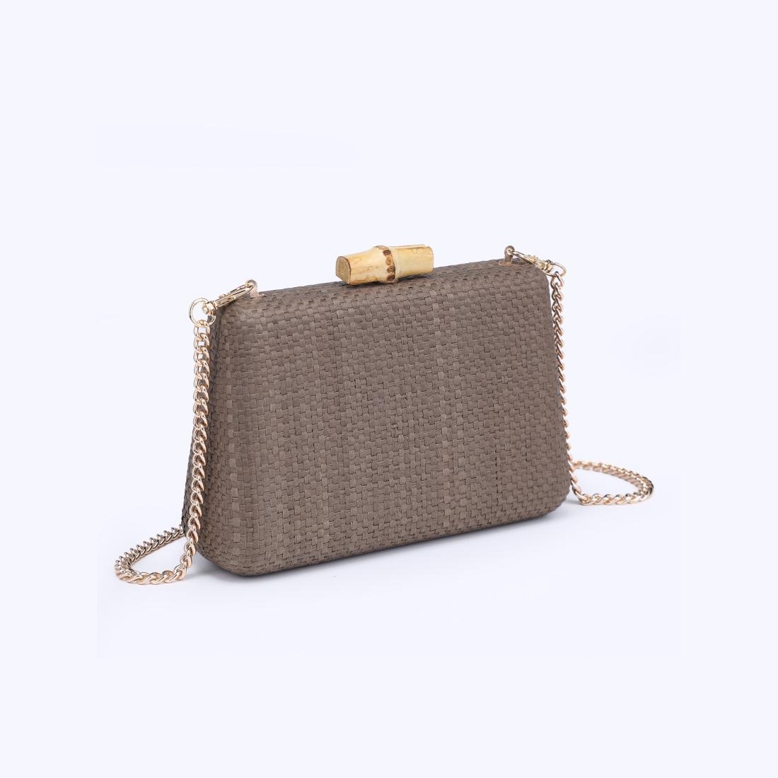 Product Image of Moda Luxe Melina Evening Bag 842017138242 View 6 | Mocha