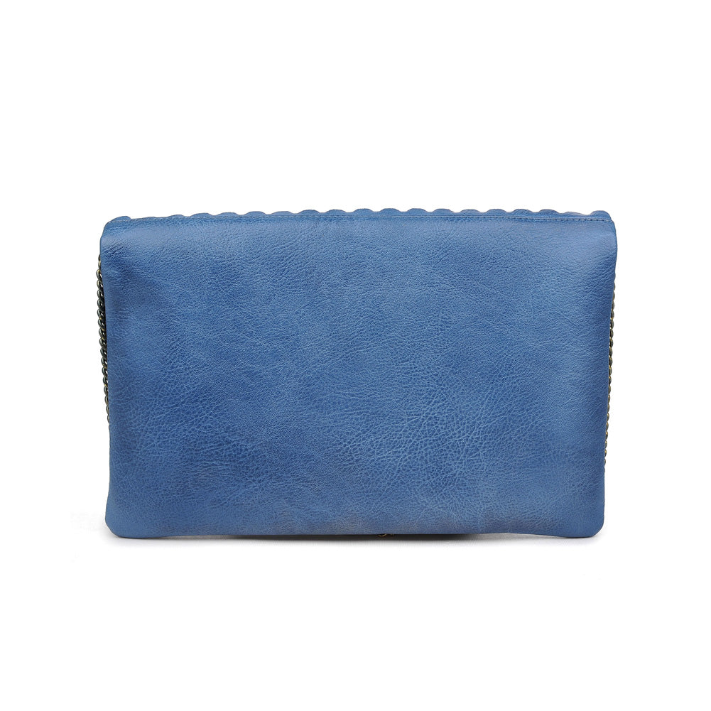 Product Image of Product Image of Moda Luxe Alyssa Clutch 842017114086 View 3 | Blue