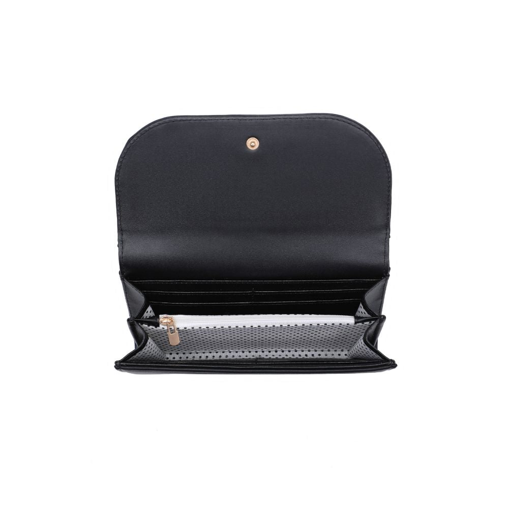 Product Image of Moda Luxe Demi Wallet 842017131700 View 8 | Black