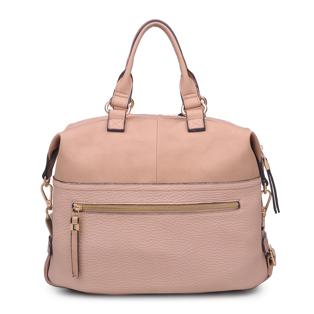 Product Image of Product Image of Moda Luxe London Satchel 819248013983 View 3 | Natural