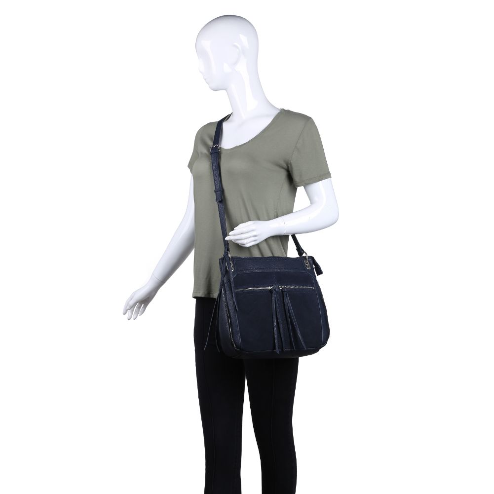 Product Image of Moda Luxe Skyler Crossbody 842017121725 View 5 | Navy