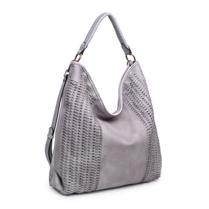 Product Image of Moda Luxe Allison Hobo 842017119241 View 2 | Grey