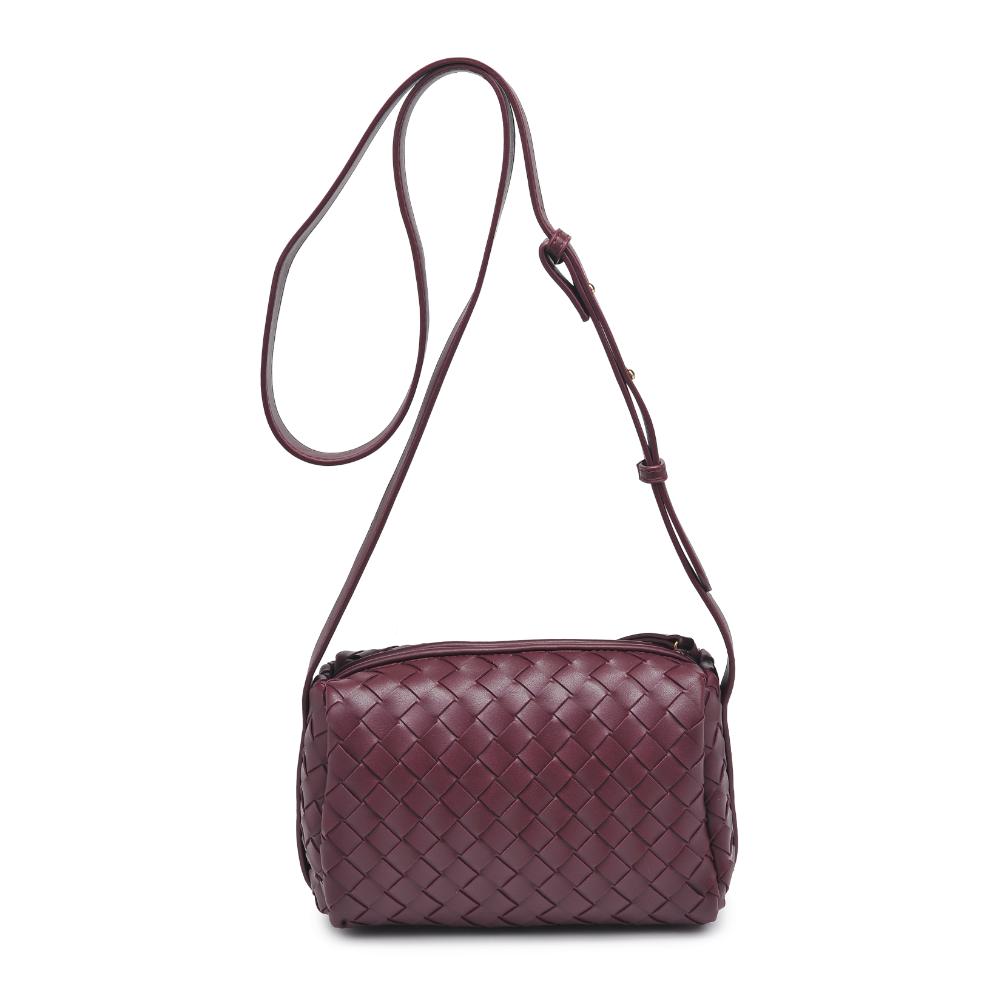 Product Image of Product Image of Moda Luxe Charlotte Crossbody 842017136446 View 3 | Burgundy