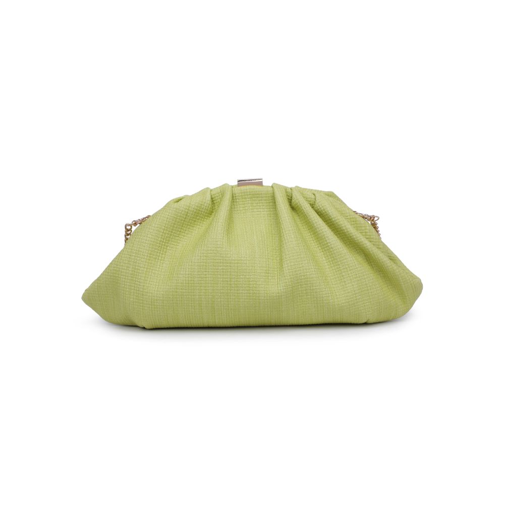 Product Image of Moda Luxe Jewel Clutch 842017131885 View 7 | Lime