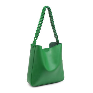 Product Image of Moda Luxe Nemy Tote 842017132325 View 6 | Kelly Green