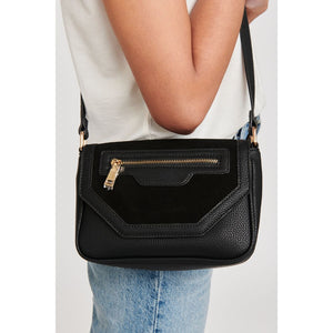 Woman wearing Black Moda Luxe Hallie Crossbody 842017120513 View 2 | Black