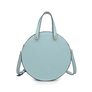 Product Image of Moda Luxe Lucia Messenger 842017113539 View 1 | Eggshell Blue