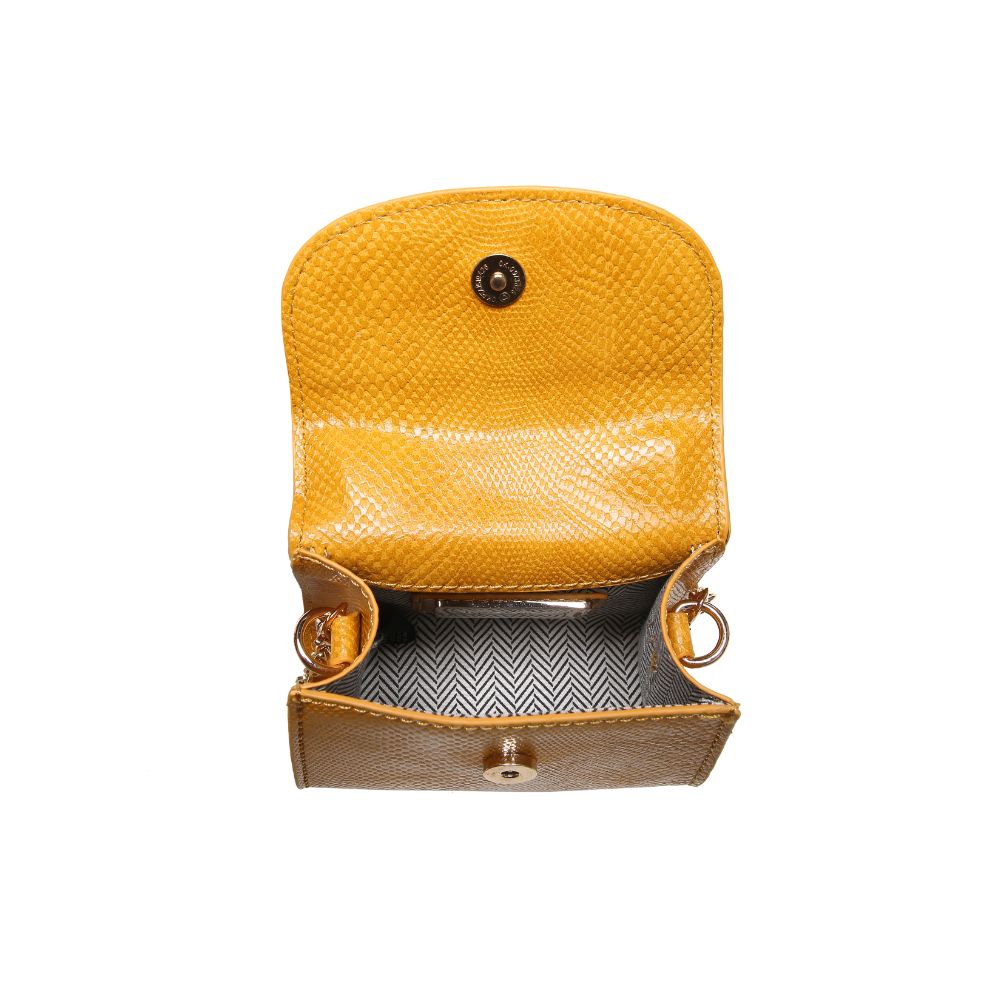 Product Image of Moda Luxe Farah Crossbody 842017126003 View 4 | Mustard