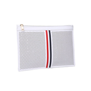 Product Image of Moda Luxe Frenchie Clutch 842017120223 View 6 | White