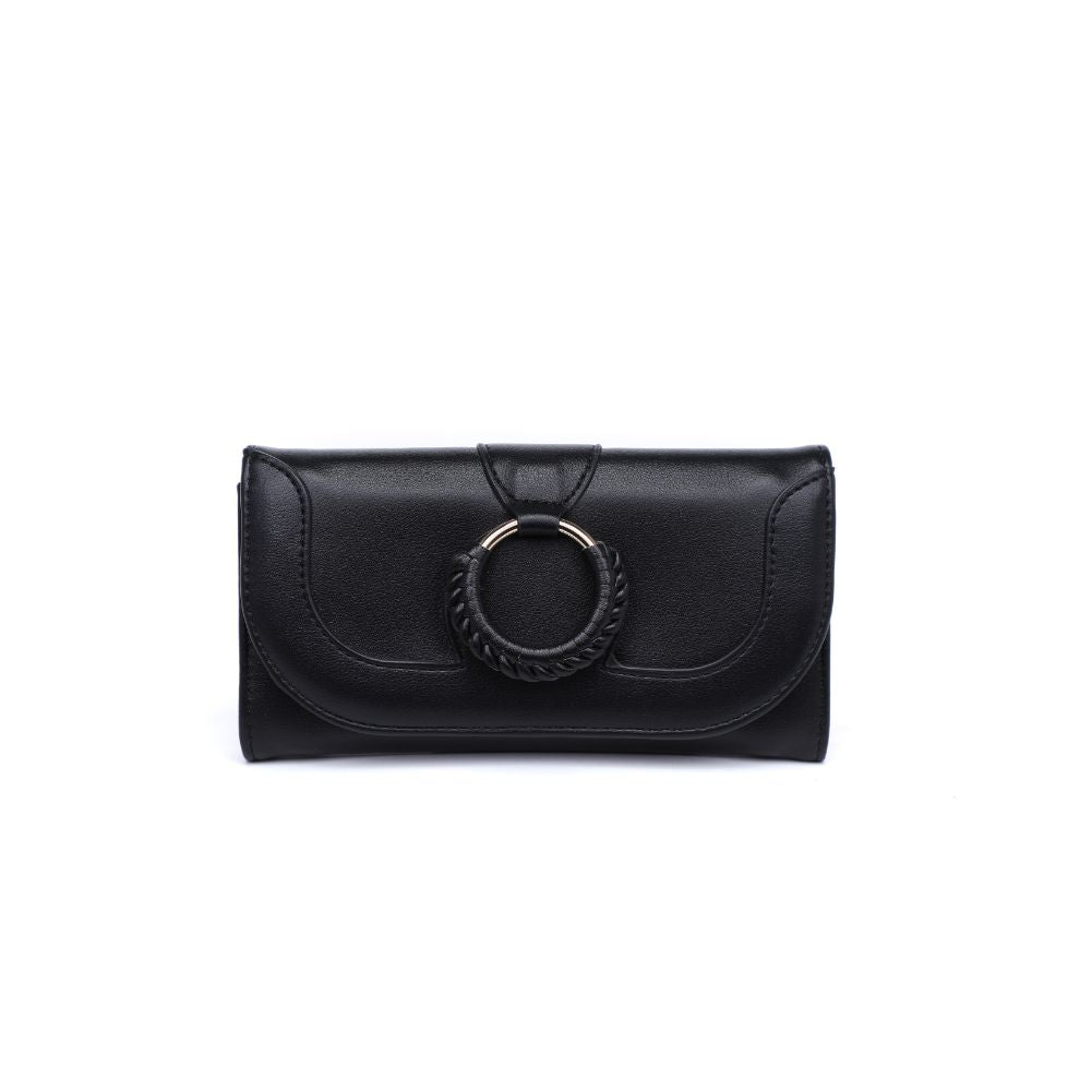 Product Image of Moda Luxe Demi Wallet 842017131700 View 5 | Black