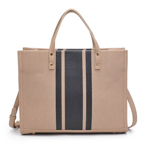 Product Image of Moda Luxe Zaria Tote 842017131557 View 7 | Natural