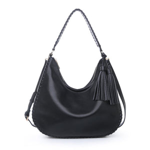 Product Image of Moda Luxe Waverly Hobo 842017124337 View 5 | Black