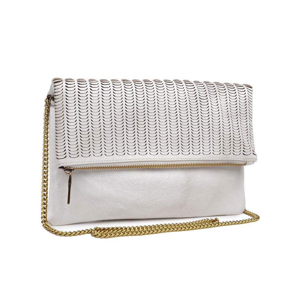 Product Image of Moda Luxe Alyssa Clutch 842017114055 View 2 | White