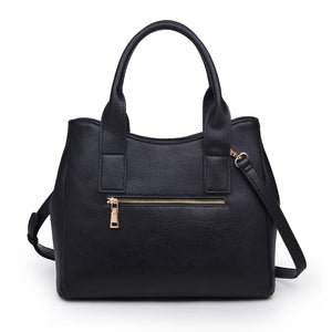 Product Image of Product Image of Moda Luxe Kaitlyn Satchel 842017122319 View 3 | Black