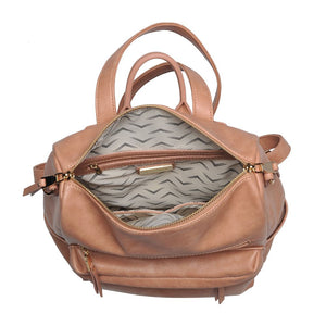 Product Image of Moda Luxe Riley Backpack 842017129431 View 8 | Blush
