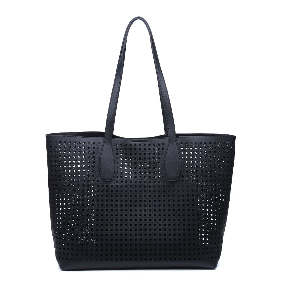 Product Image of Moda Luxe Brazil Tote 842017124207 View 7 | Black