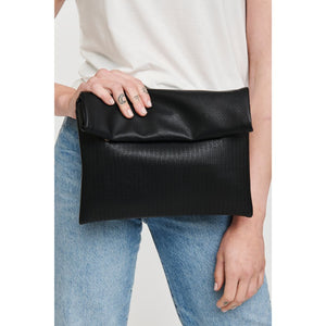 Woman wearing Black Moda Luxe Amelia Crossbody 842017120575 View 2 | Black