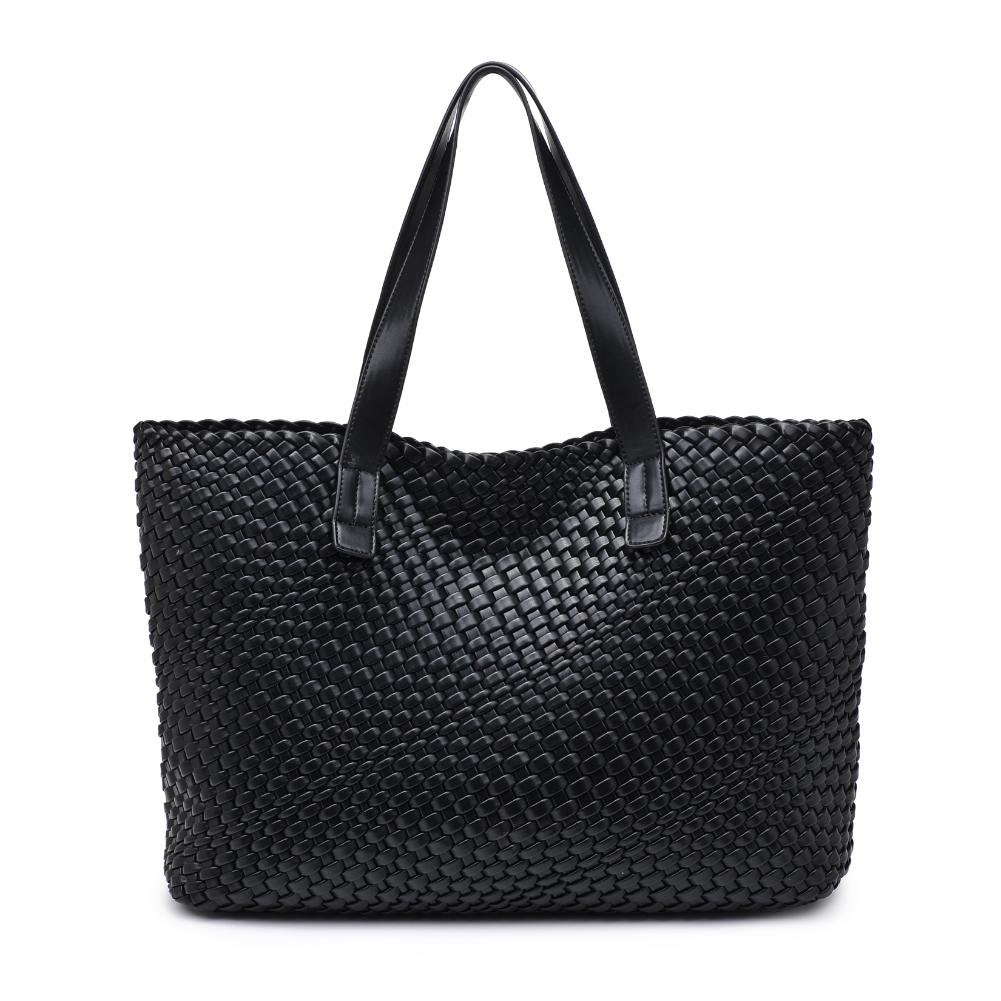 Product Image of Moda Luxe Piquant Tote 842017135586 View 5 | Black