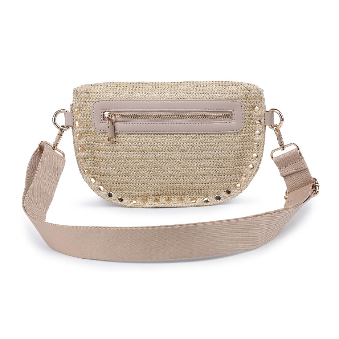 Product Image of Moda Luxe Gizelle - Straw Belt Bag 842017138082 View 6 | Natural