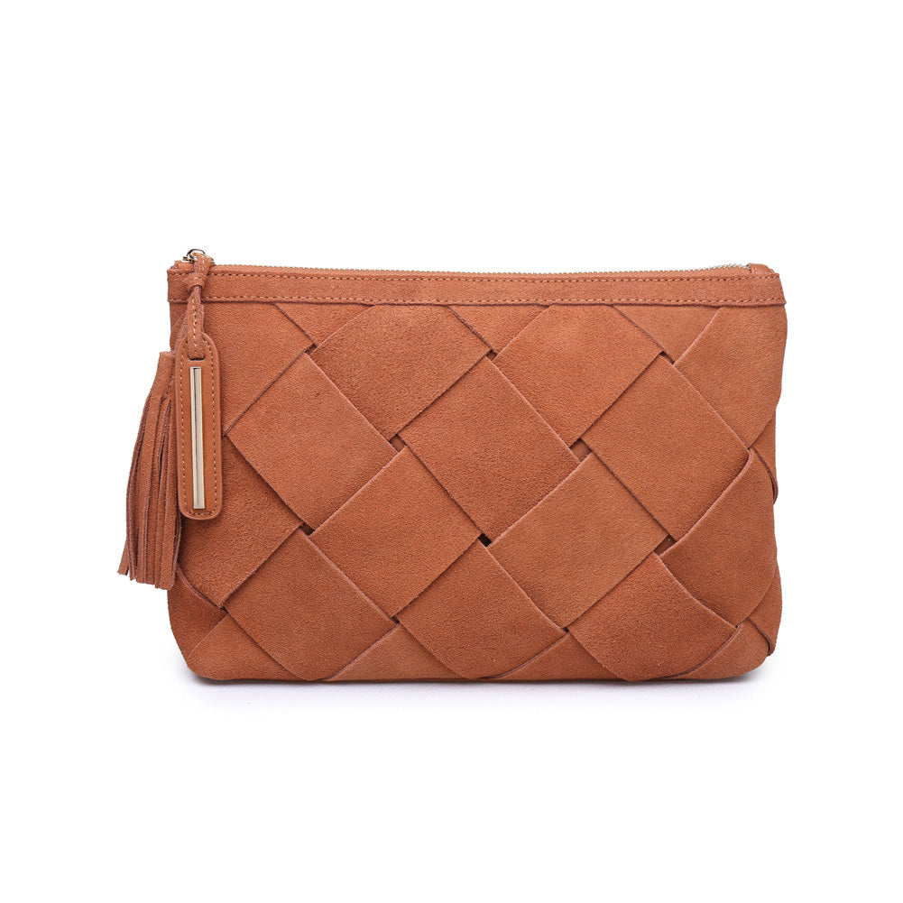 Product Image of Moda Luxe Eleanor Clutch 842017107798 View 1 | Cognac