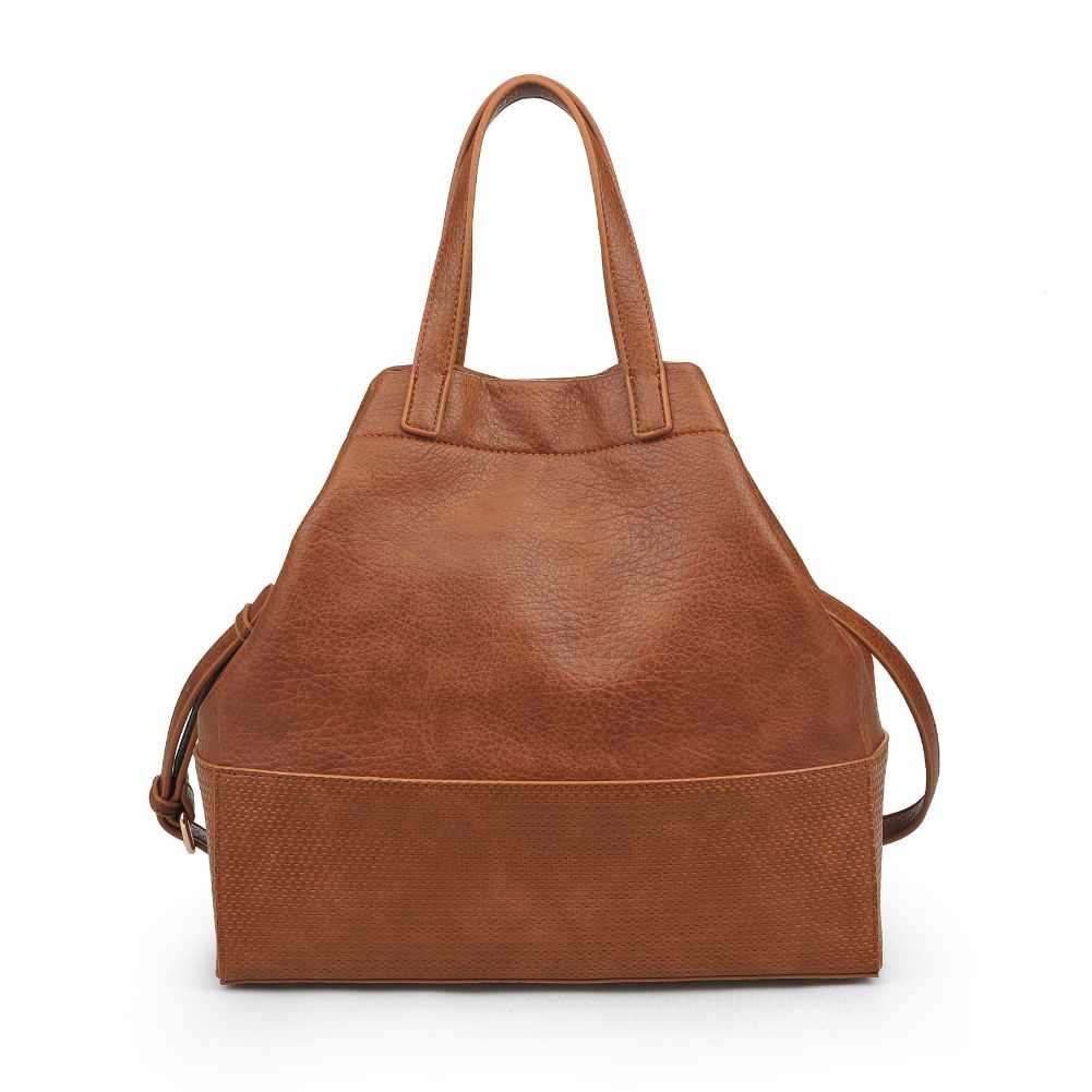 Product Image of Moda Luxe Ingrid Tote 842017124986 View 1 | Cognac