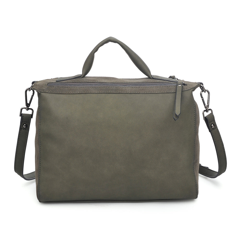 Product Image of Product Image of Moda Luxe Harrison Satchel 842017116011 View 3 | Olive