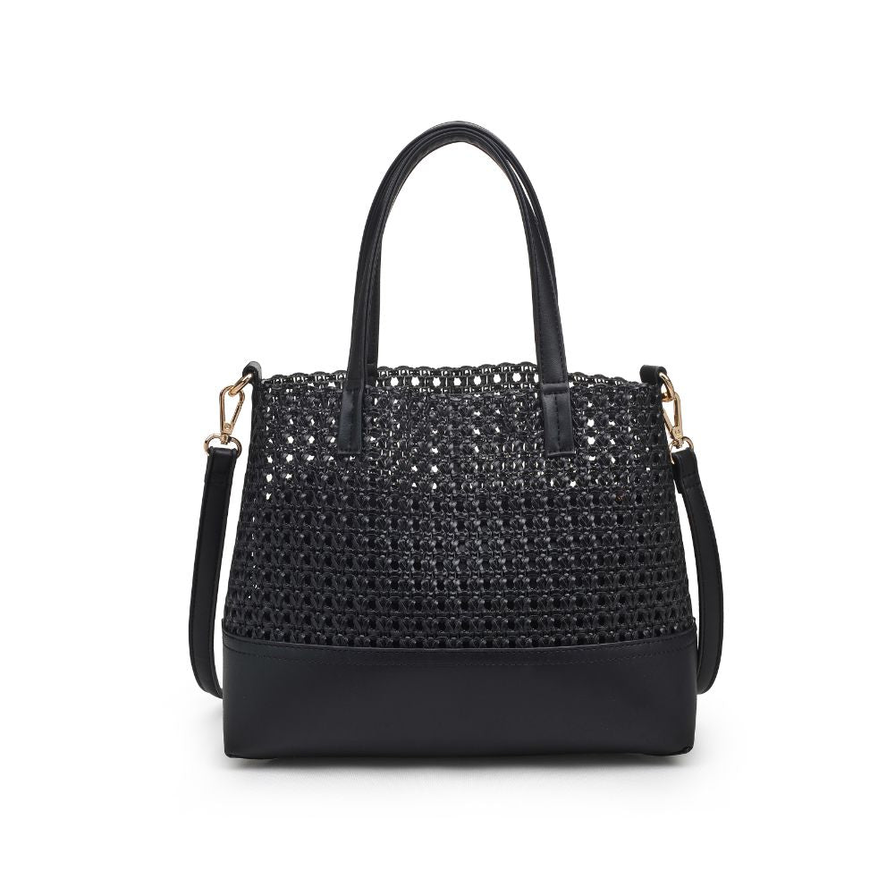 Product Image of Moda Luxe Monaco Tote 842017123958 View 5 | Black