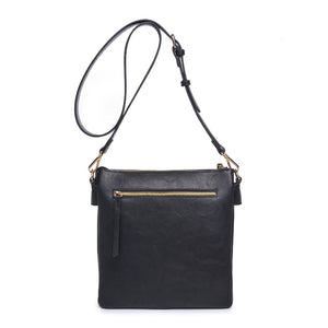 Product Image of Moda Luxe Leslie Messenger 842017128175 View 7 | Black