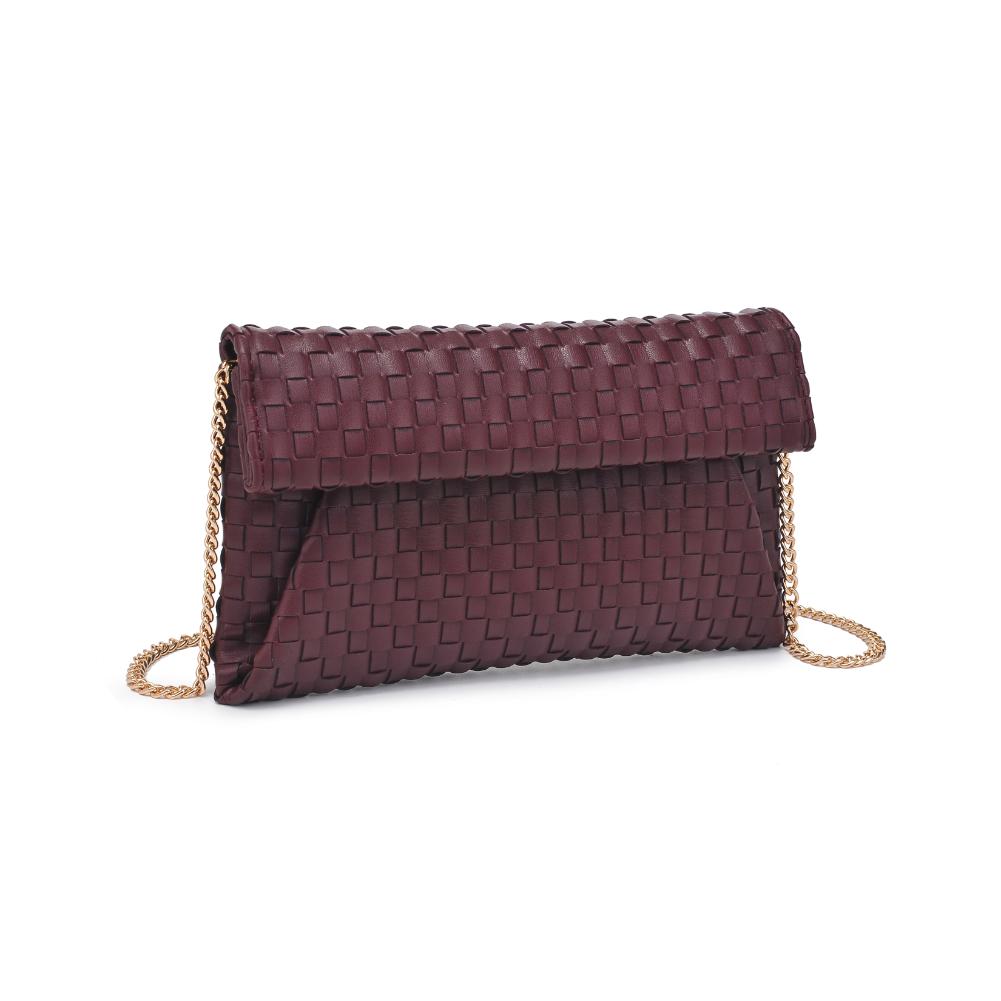 Product Image of Moda Luxe Priscilla Clutch 842017136583 View 2 | Wine