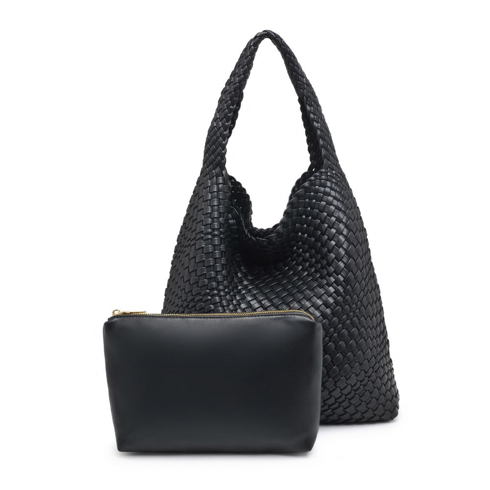 Product Image of Moda Luxe Ellery Hobo 842017132097 View 6 | Black