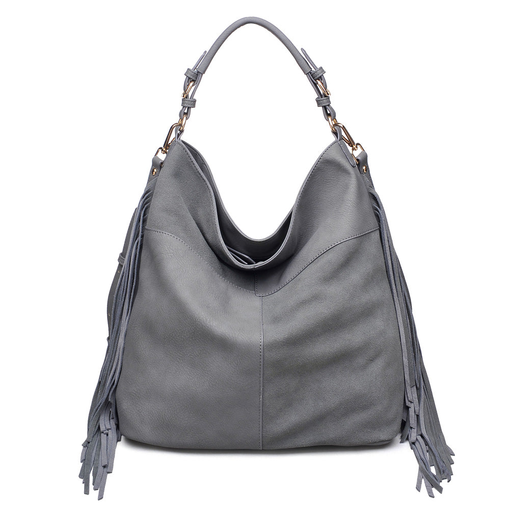 Product Image of Moda Luxe Posh Hobo 842017101338 View 1 | Grey