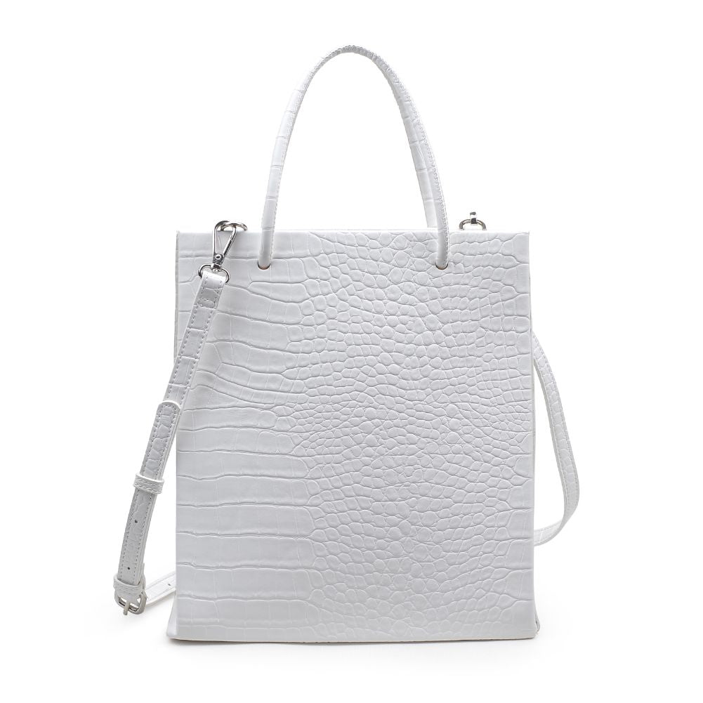 Product Image of Moda Luxe Piper Tote 842017125105 View 7 | White