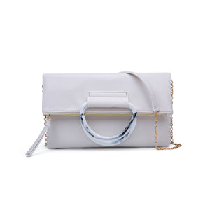 Product Image of Moda Luxe Candice Clutch 842017120360 View 1 | White