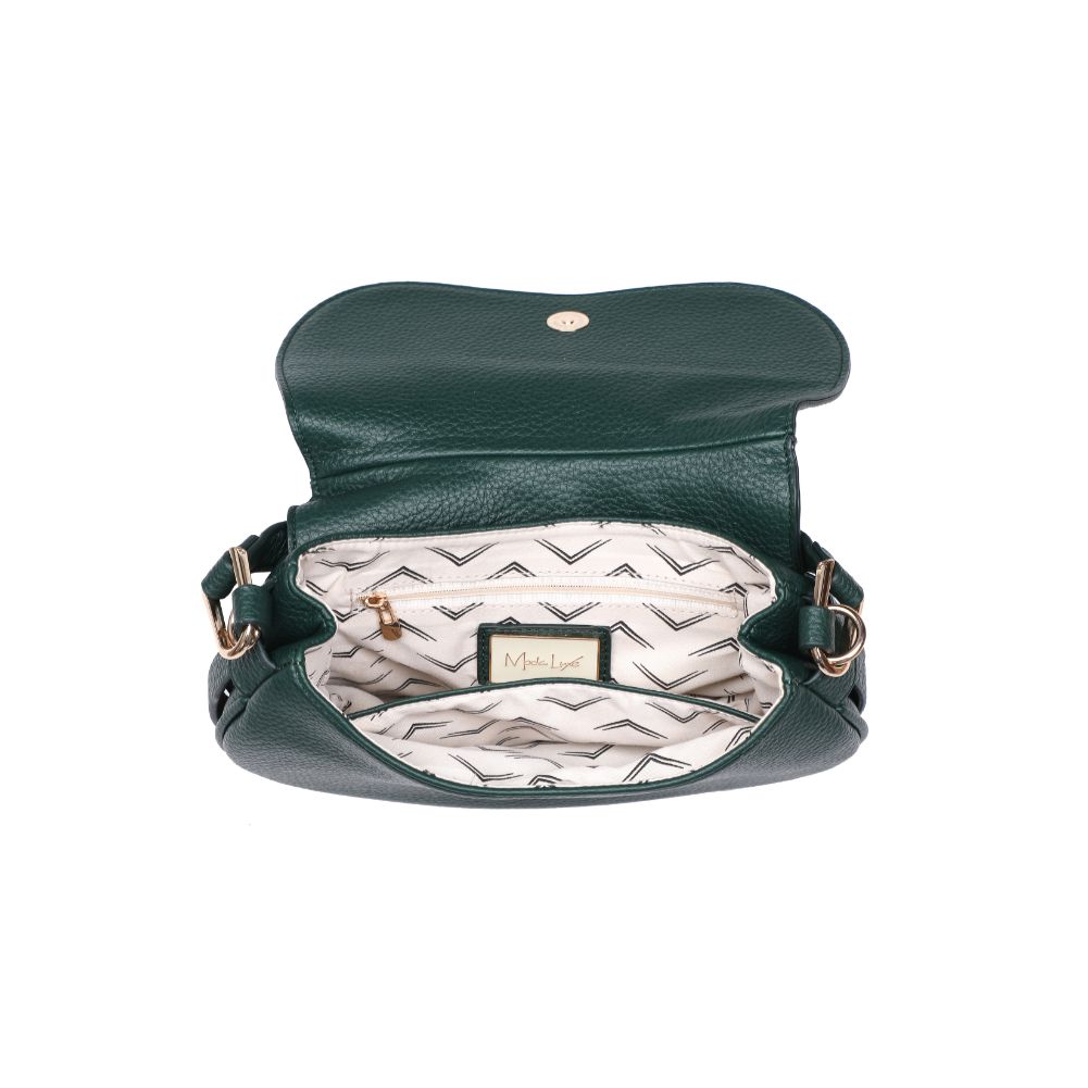 Product Image of Moda Luxe Belinda Crossbody 842017133551 View 8 | Hunter Green