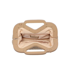 Product Image of Moda Luxe Keeley Clutch 842017129721 View 8 | Natural