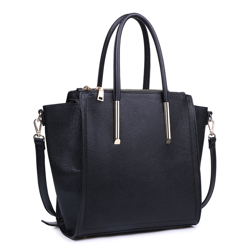 Product Image of Moda Luxe Prosper Tote 842017111252 View 2 | Black