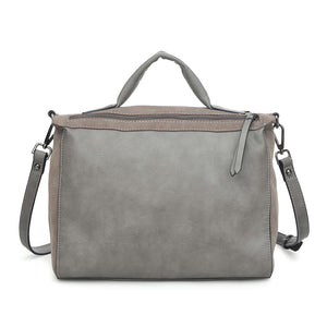 Product Image of Product Image of Moda Luxe Harrison Satchel 842017116028 View 3 | Grey