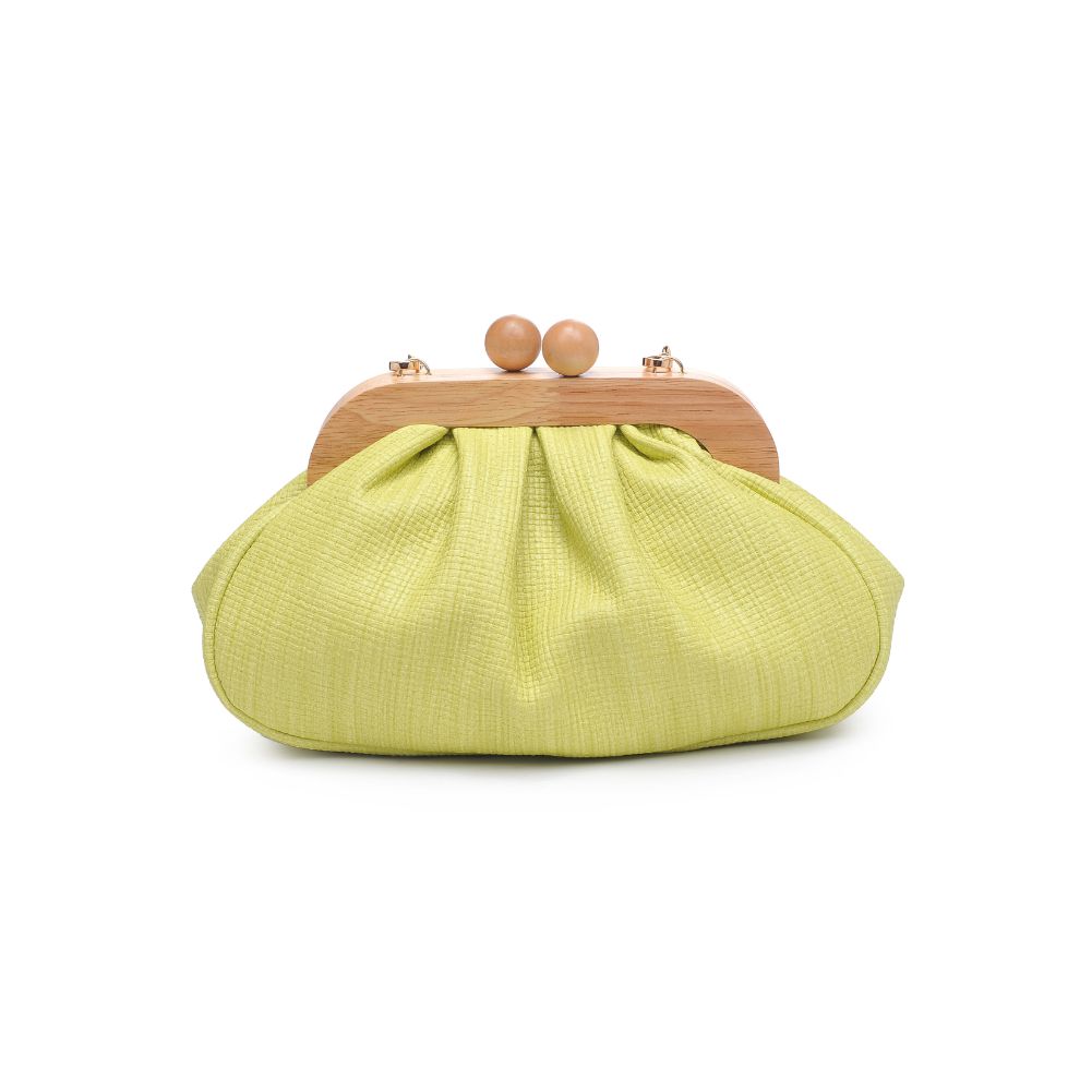 Product Image of Moda Luxe Enya Clutch 842017131250 View 7 | Lime