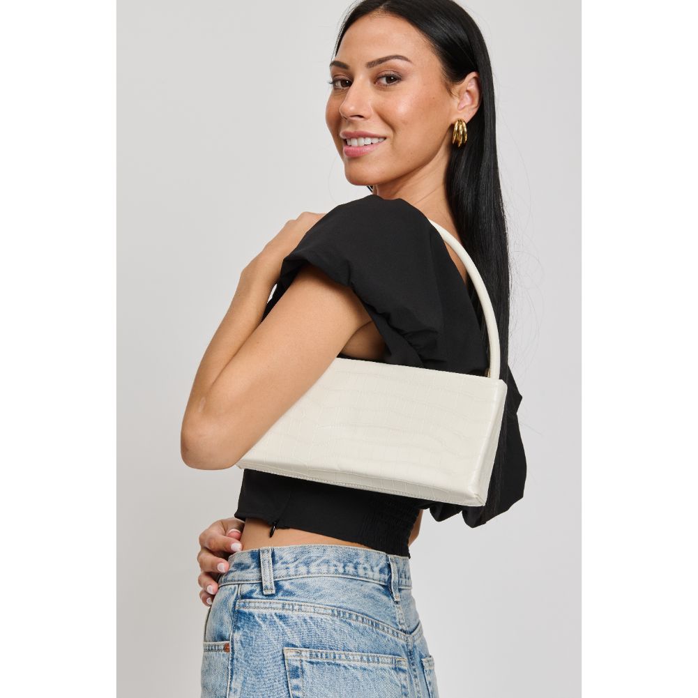 Woman wearing Off White Moda Luxe Mandy Crossbody 842017133292 View 1 | Off White