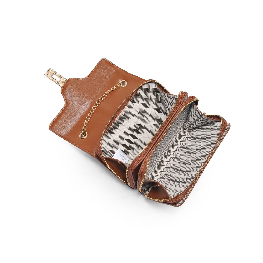 Product Image of Moda Luxe Mila Crossbody 842017130598 View 8 | Cognac